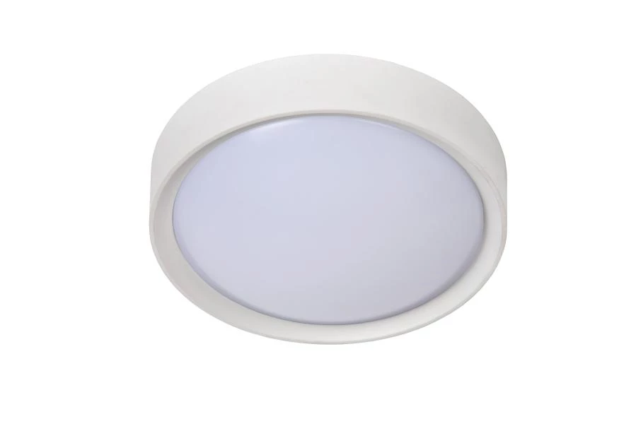 Lucide LEX - Plafonnier - Ø 25 cm - 1xE27 - Blanc - éteint